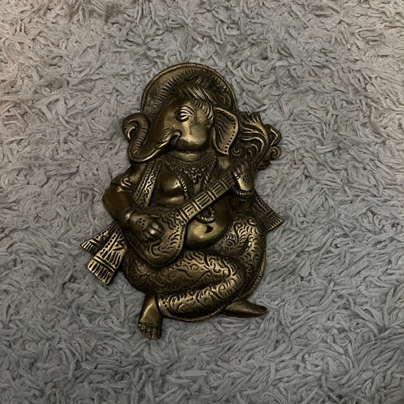 Other - Elegant Brass Ganesha Wall Decor